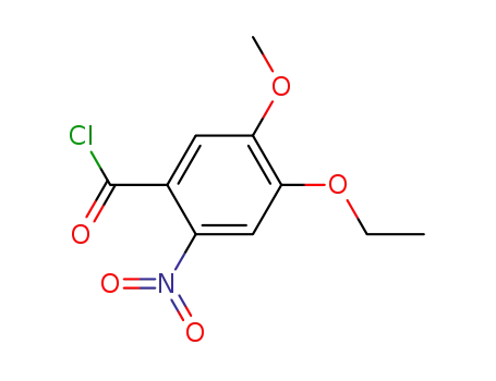4-Ethoxy-5-methoxy-2-nitro-benzoyl chloride