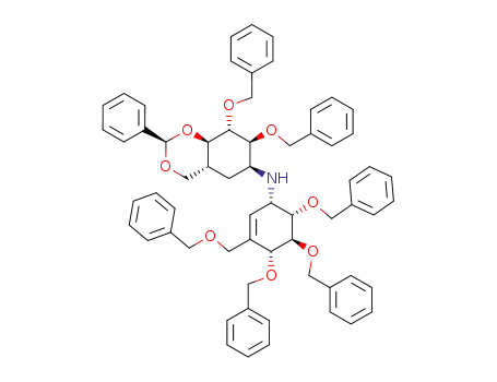 2,3,4',5',6',7'-hexa-O-benzyl-4,7-O-benzylidenevalidoxylamine A