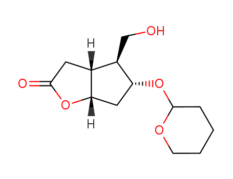 (3aR,4S,5R,6aS)-4-(hydroxymethyl)-5-(oxan-2-yloxy)-3,3a,4,5,6,6a-hexahydrocyclopenta[b]furan-2-one