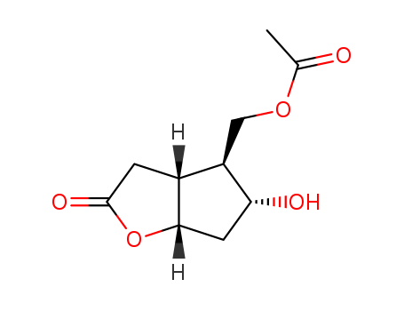 (3aR,4S,5R,6aS)-4-[(Acetyloxy)methyl]hexahydro-5-hydroxy-2H-cyclopenta[b]furan-2-one