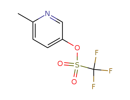 Molecular Structure of 111770-91-3 (2-METHYL-5-PYRIDINETRIFLUOROMETHANESULF&)