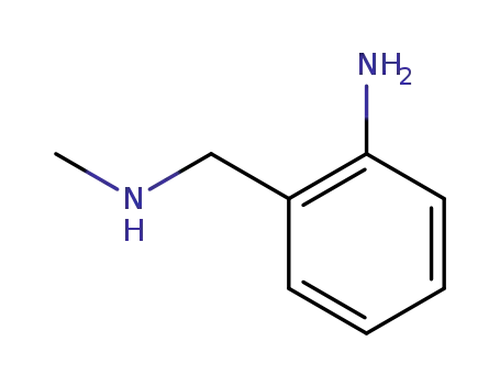 Molecular Structure of 1904-69-4 (2-(Methylaminomethyl)aniline)