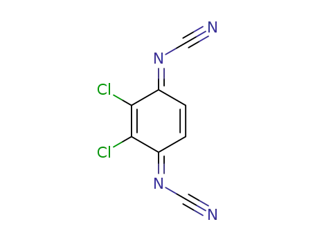(E,E)-2,3-Dichlor-N,N'-dicyan-1,4-benzochinondiimin