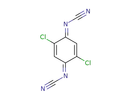 [(1E,4E)-2,5-Dichloro-2,5-cyclohexadiene-1,4-diylidene]biscyanamide