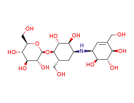 Molecular Structure of 37248-47-8 (Validamycin)