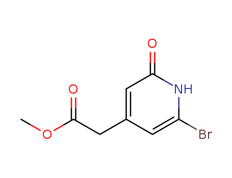 4-Pyridineacetic acid, 6-bromo-1,2-dihydro-2-oxo-, methyl ester