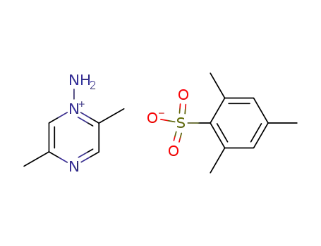 1-Amino-2,5-dimethylpyrazin-1-ium-2,4,6-trimethylbenzenesulfonate
