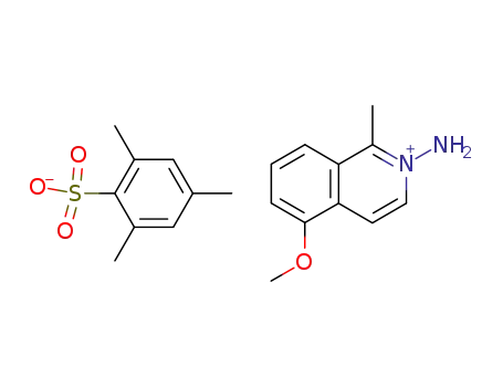 2,4,6-Trimethyl-benzenesulfonate2-amino-5-methoxy-1-methyl-isoquinolinium;