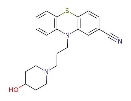 Molecular Structure of 2622-26-6 (PROPERICYAZINE)