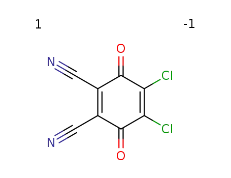 2,3-dichloro-5,6-dicyano-1,4-benzoquinone anion radical