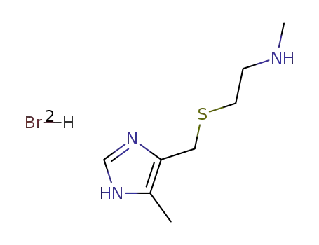 Methyl-[2-(5-methyl-1H-imidazol-4-ylmethylsulfanyl)-ethyl]-amine; hydrobromide