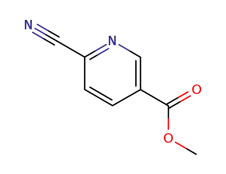 Molecular Structure of 89809-65-4 (Methyl 6-Cyanopyridine-3-carboxylate)