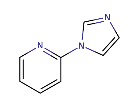Molecular Structure of 25700-14-5 (2-IMIDAZOL-1-YL-PYRIDINE)