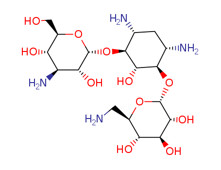 D-Streptamine,O-3-amino-3-deoxy-a-D-glucopyranosyl-(1®6)-O-[6-amino-6-deoxy-a-D-glucopyranosyl-(1®4)]-2-deoxy-(59-01-8)