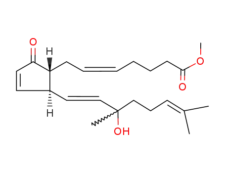 (5Z.10Z.13E)-(8R.12R.15RS)-15-Hydroxy-9-oxo-15.19-dimethyl-5.10.13.18-prostatetraensaeure-methylester