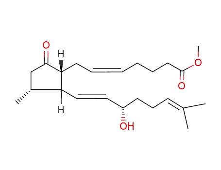 (5Z.13E)-(8R.11R.12R.15S)-15-Hydroxy-9-oxo-11.19-dimethyl-5.13.18-prostatriensaeure-methylester