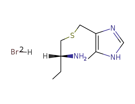 (R)-1-<(5-Methylimidazol-4-yl)methylthio>-2-butyl-Dihydrobromid