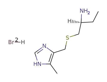 (S)-1-<(5-Methylimidazol-4-yl)methylthio>-2-butyl-Dihydrobromid