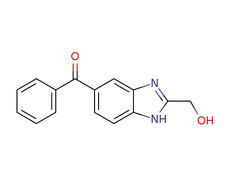 (2-hydroxymethyl-1(3)H-benzoimidazol-5-yl)-phenyl-methanone
