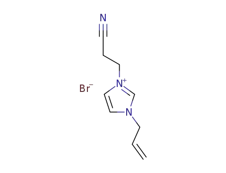 1-(2-cyanoethyl)-3-allyllimidazolium bromide