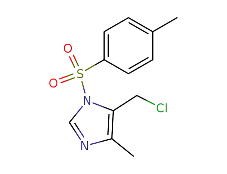 3-tosyl-4-chloromethyl-5-methyl-imidazole