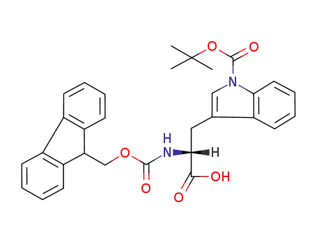 1-tert-butoxycarbonyl-N-[(9-fluorenyl)methoxycarbonyl]-D-tryptophan
