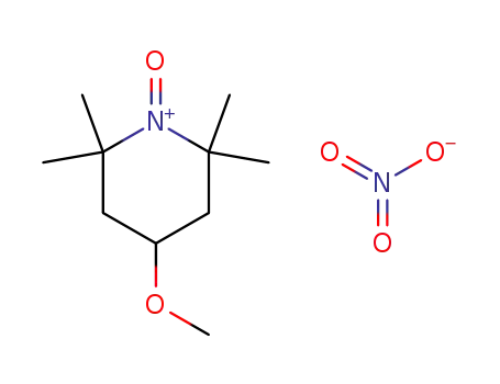 4-Methoxy-2,2,6,6-tetramethyl-1-oxo-piperidinium; nitrate