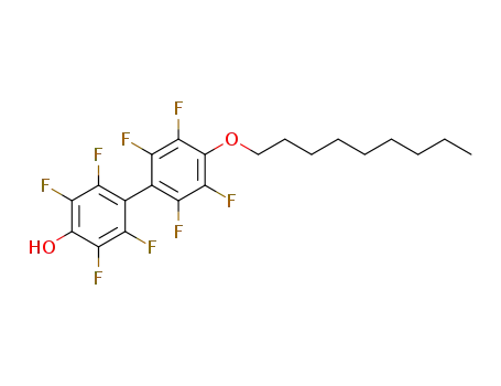 4-Nonyloxy-4'-hydroxy-2,2',3,3',5,5',6,6'-octafluorobiphenyl