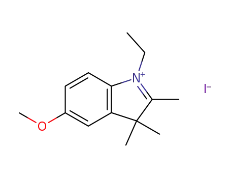 1-Ethyl-5-methoxy-2,3,3-trimethyl-3H-indolium; iodide