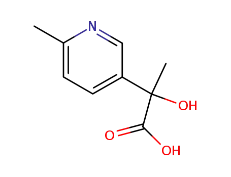 2-hydroxy-2-(6-methyl-[3]pyridyl)-propionic acid