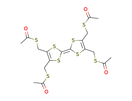 2,3,6,7-tetrakis(acetylthiomethyl)tetrathiafulvalene
