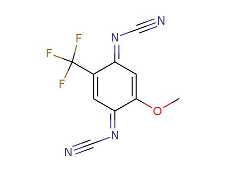 N,N'-dicyano-2-methoxy-5-trifluoromethyl-1,4-benzoquinonediimine