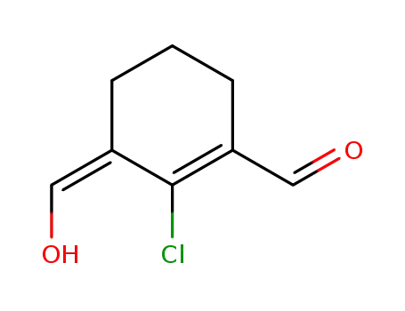 (Z)-2-chloro-3-(hydroxymethylene)cyclohex-1-ene-1-carbaldehyde