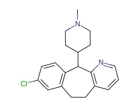8-chloro-11-(1-methyl-piperidin-4-yl)-6,11-dihydro-5H-benzo[5,6]cyclohepta[1,2-b]pyridine