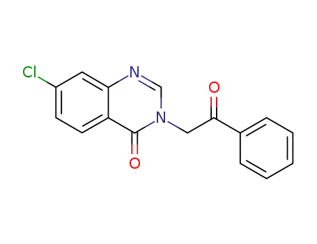 7-chloro-3-(2-oxo-2-phenyl-ethyl)-3H-quinazolin-4-one