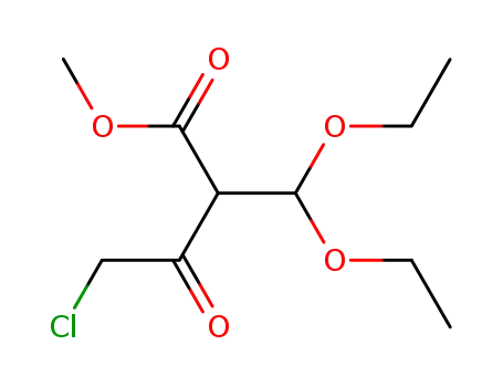 4-chloro-2-diethoxymethyl-3-oxo-butyric acid methyl ester