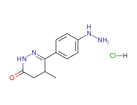 6-(4-hydrazinophenyl)-5-methyl-4,5-dihydro-2H-pyridazin-3-one hydrochloride