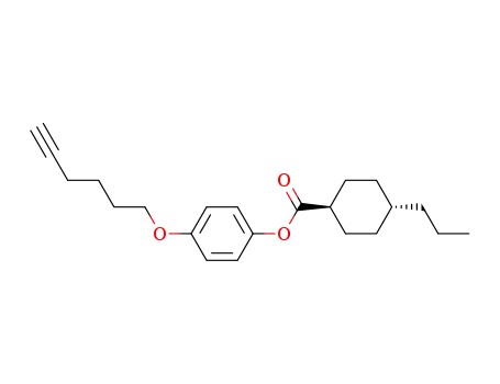 4-propyl-cyclohexanecarboxylic acid 4-hex-5-ynyloxy-phenyl ester