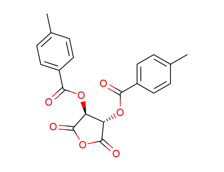 Molecular Structure of 72842-25-2 (DI-(4-TOLUOYL)-L-TARTARIC ANHYDRIDE)