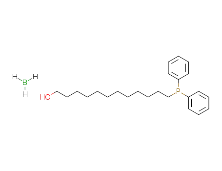 12-diphenylphosphanyl-dodecan-1-ol; compound with borane