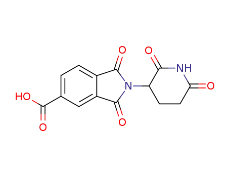 2-(2,6-dioxopiperidin-3-yl)-1,3-dioxoisoindoline-5-carboxylic acid