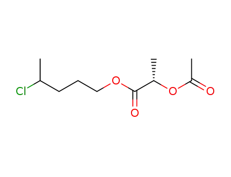 4-chloropentyl (S)-(-)-2-acetoxypropionate