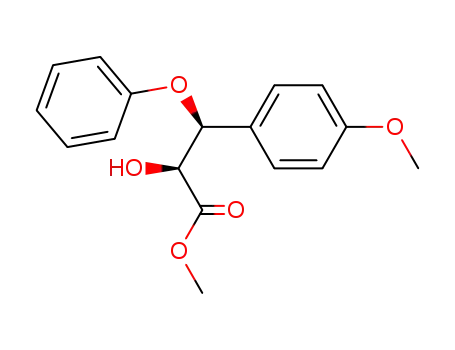 (2RS,3RS)-methyl 3-(4-methoxyphenyl)-3-phenoxy-2-hydroxy-propanoate