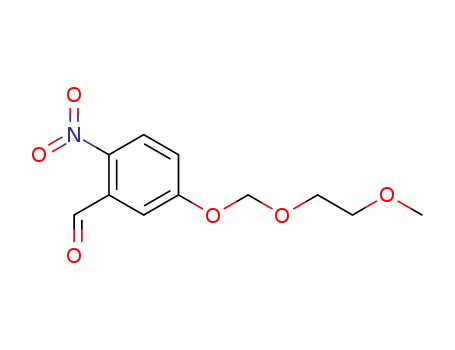 5-((2-methoxy)ethoxymethoxy)-2-nitrobenzaldehyde