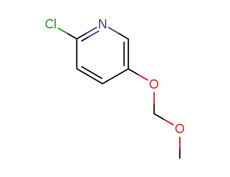 Molecular Structure of 877133-56-7 (2-chloro-5-(MethoxyMethoxy)pyridine)