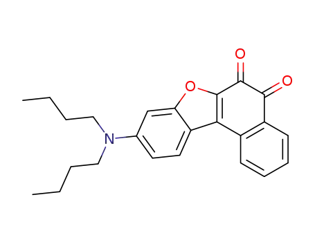 9-dibutylamino-benzo[b]naphtho[1,2-d]furan-5,6-dione