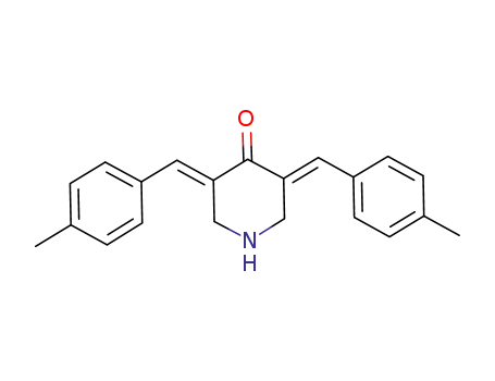 (3E,5E)-3,5-bis(4-methylbenzylidene)piperidin-4-one
