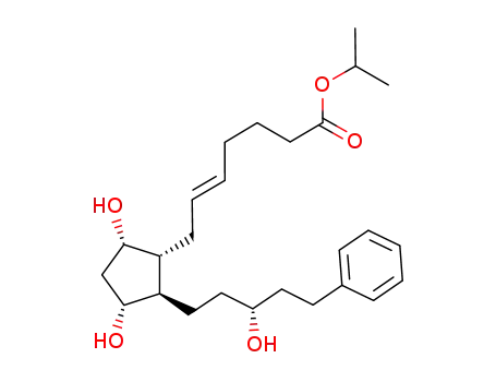 isopropyl (E)-7-((1R,2R,3R,5S)-3,5-dihydroxy-2-((R)-3-hydroxy-5-phenylpentyl)cyclopentyl)hept-5-enoate