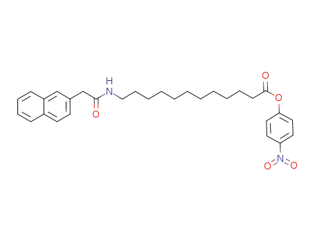 12-(2'-naphthylacetyl)aminododecanoic acid p-nitrophenyl ester