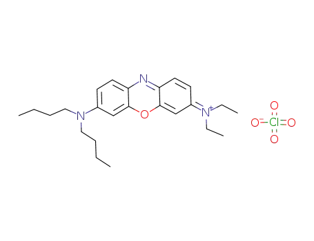 3-dibutylamino-7-diethylaminophenoxazinium perchlorate